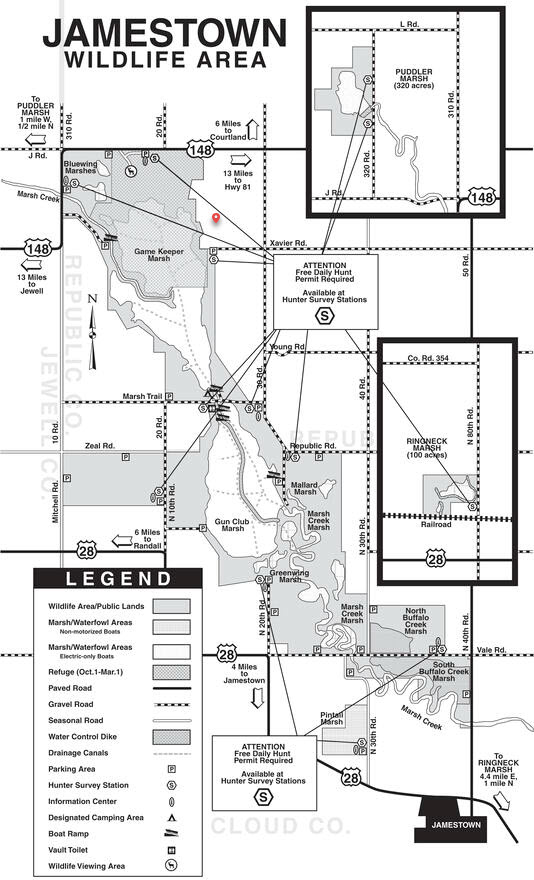Jamestown-Wildlife-Area-Map